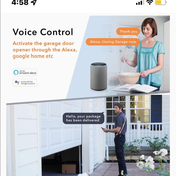 Alcidae Garager2 All-in-One Universal Garage Door Opener and Surveillance Camera - Picture 4 of 6